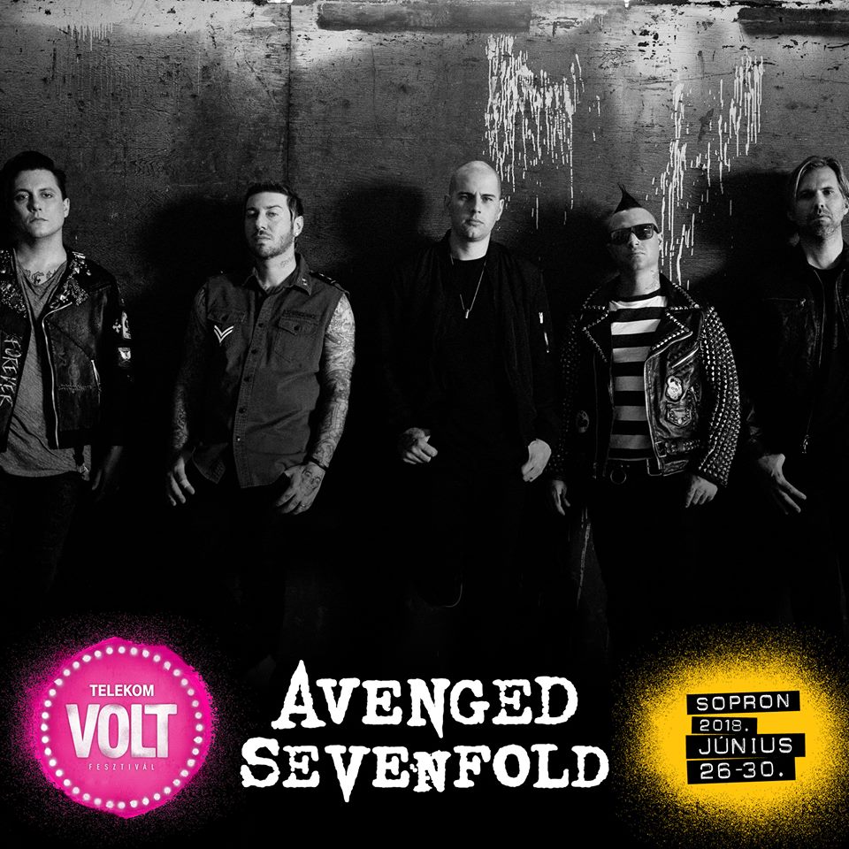 Avenged Sevenfold, al VOLT 2018