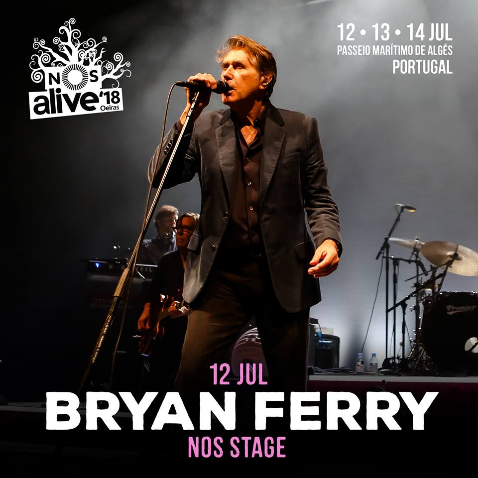 Bryan Ferry, al NOS Alive 2018