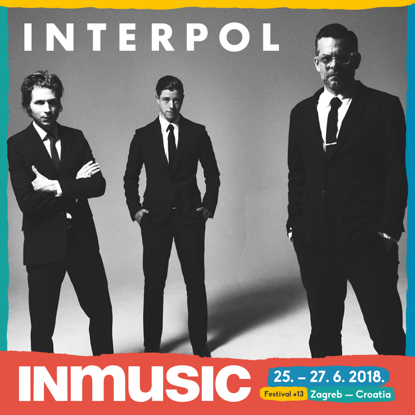 Interpol, al INmusic 2018