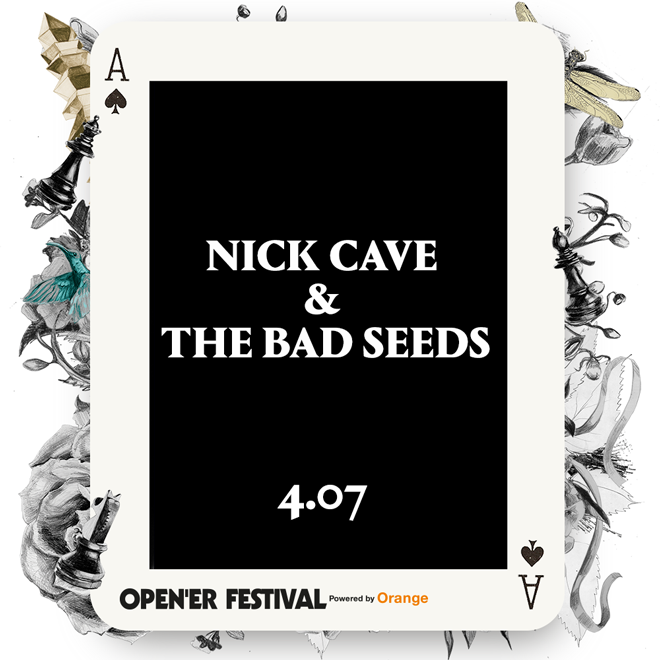 Nick Cave & The Bad Seeds, al Open'er 2018