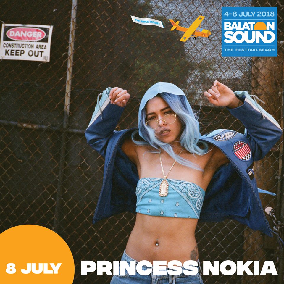 Princess Nokia, al Balaton Sound 2018