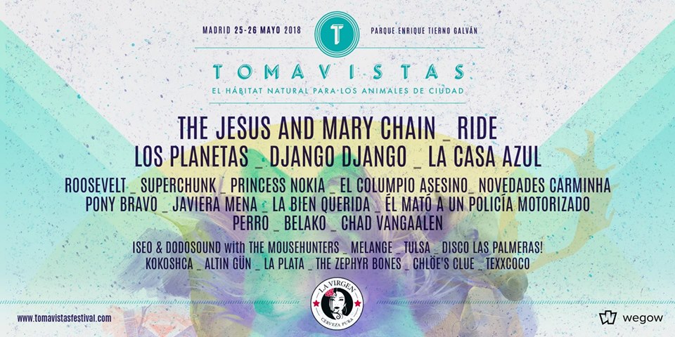 Cartel completo del Tomavistas 2018