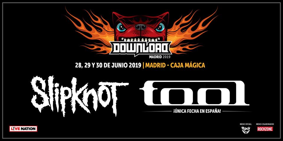 Slipknot y Tool, al Download Madrid 2019