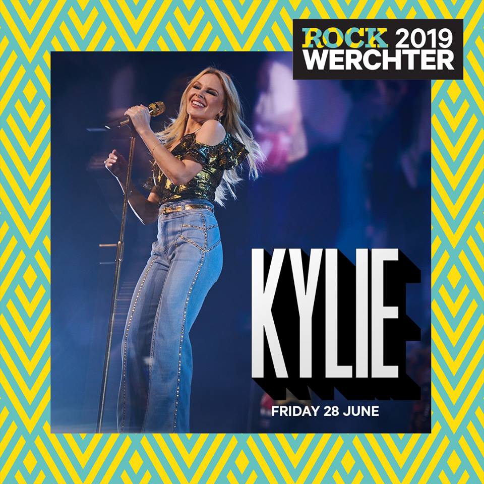 Kylie Minogue, al Rock Werchter 2019