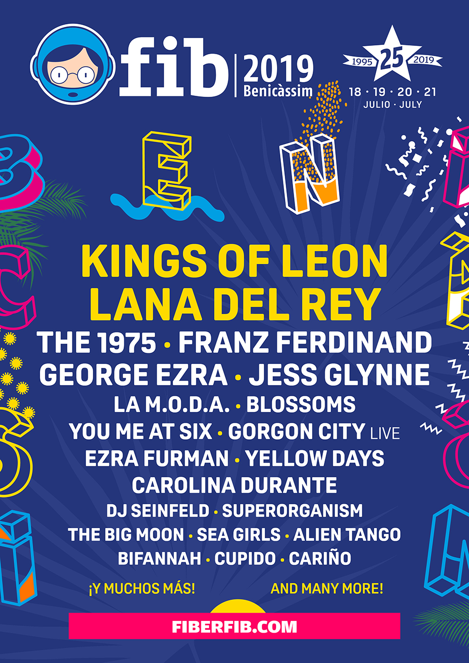 Cartel hasta el momento del FIB 2019