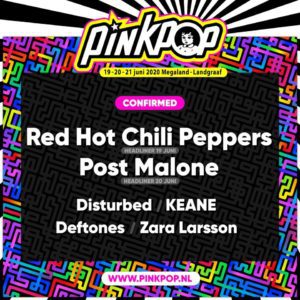 Primeras confirmaciones del Pinkpop 2020