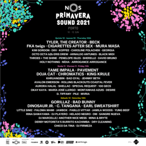 Cartel del NOS Primavera Sound 2021