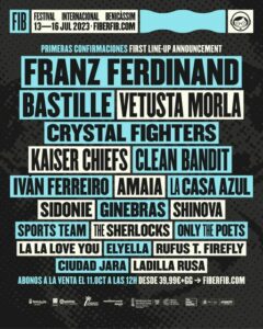 Primeras confirmaciones del FIB 2023
