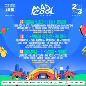 Primeros nombres del Mad Cool 2022