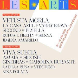 Cartel del Festival de les Arts 2023