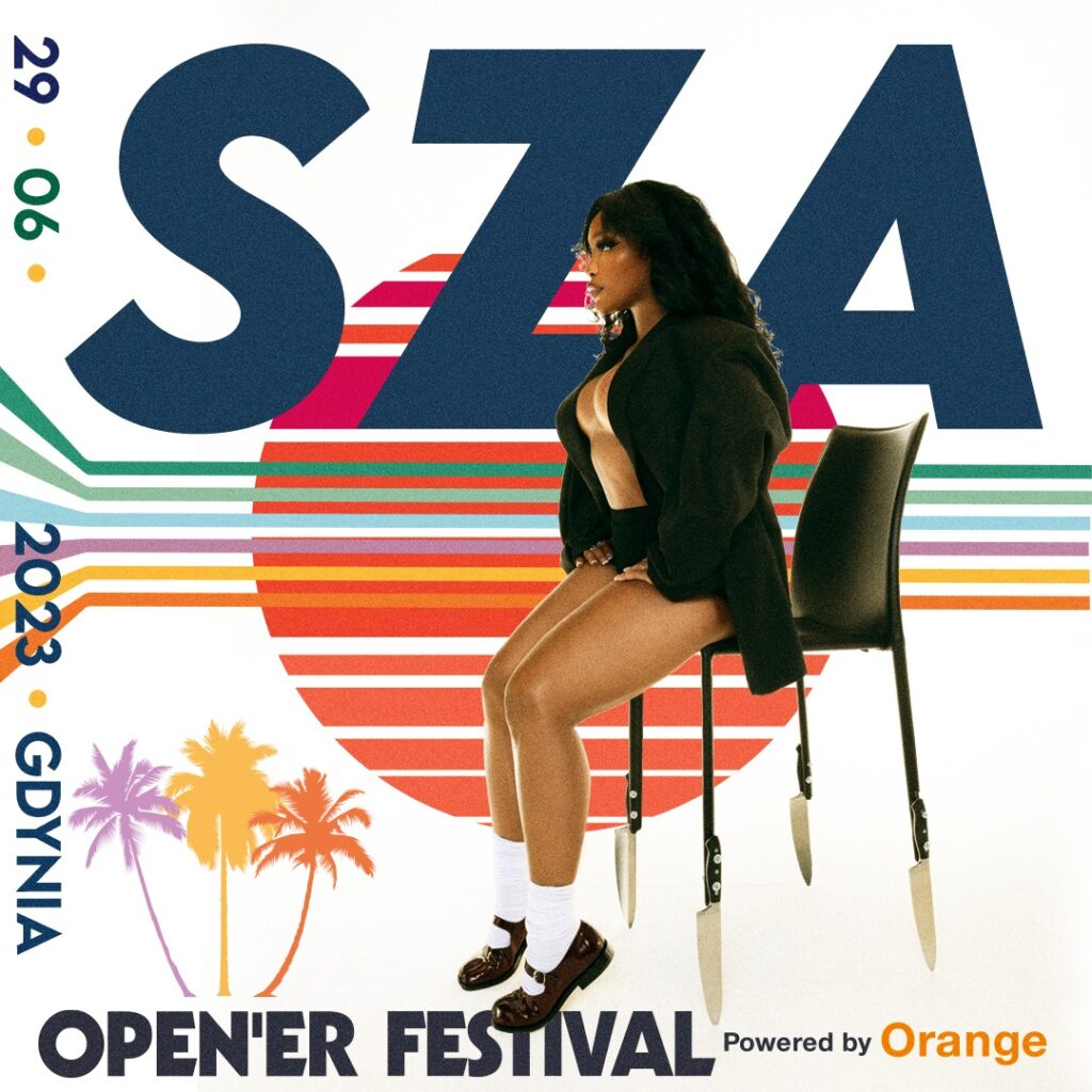 SZA, cabeza de cartel del Open'er 2023 festis