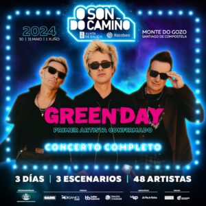 Green Day, primer cabeza de O Son do Camiño 2024