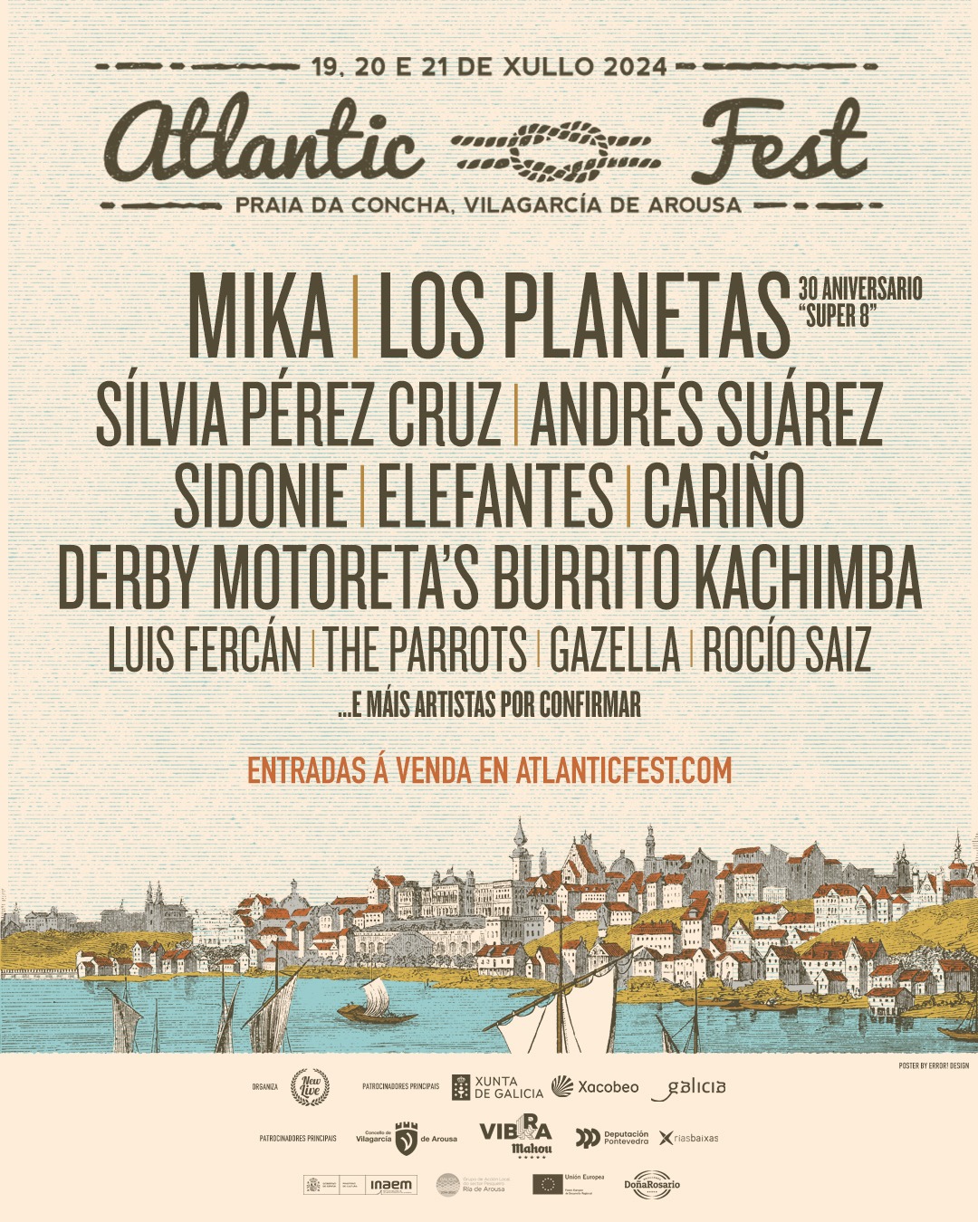 Primeras confirmaciones del Atlantic Fest 2024