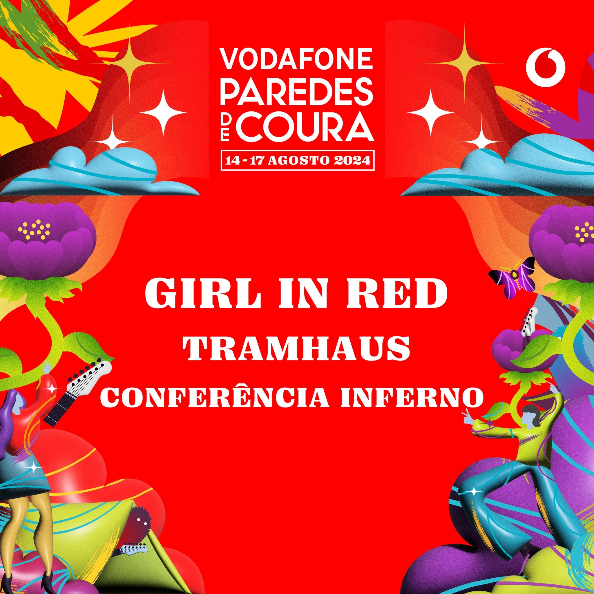 girl in red, Tramhaus y Conferência Inferno, al Paredes de Coura 2024