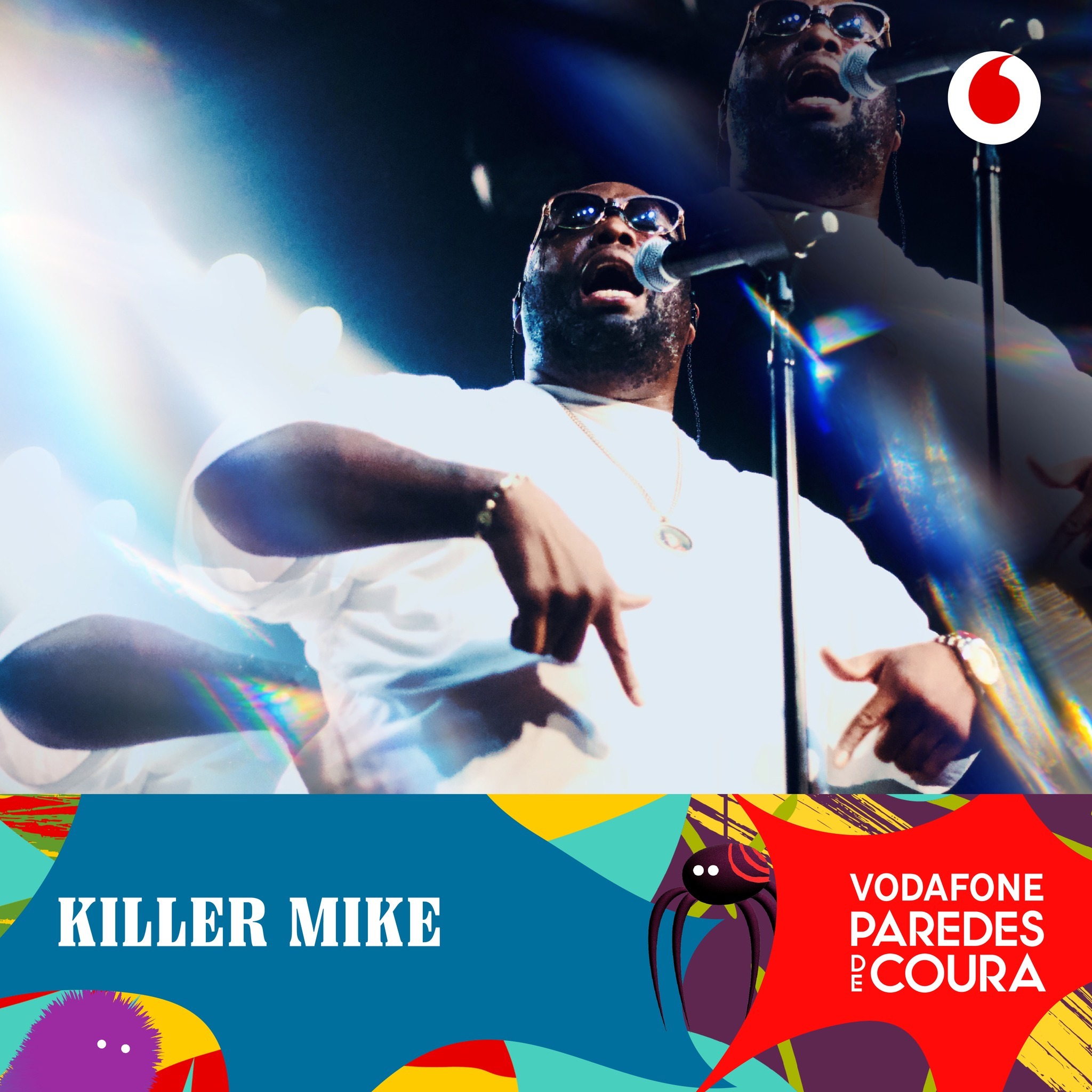 Killer Mike, al Vodafone Paredes de Coura 2024