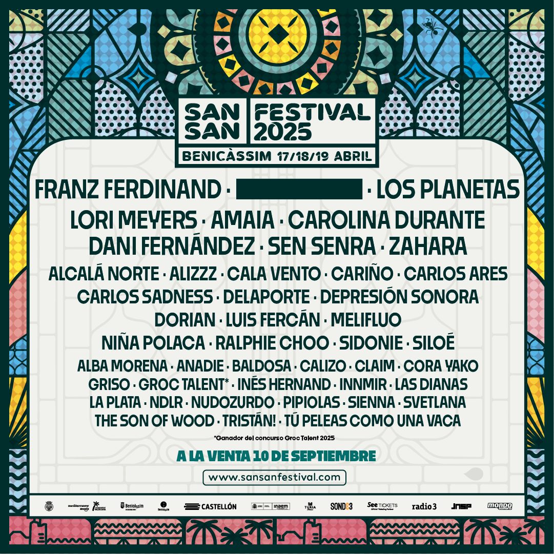 Cartel del SanSan Festival 2025