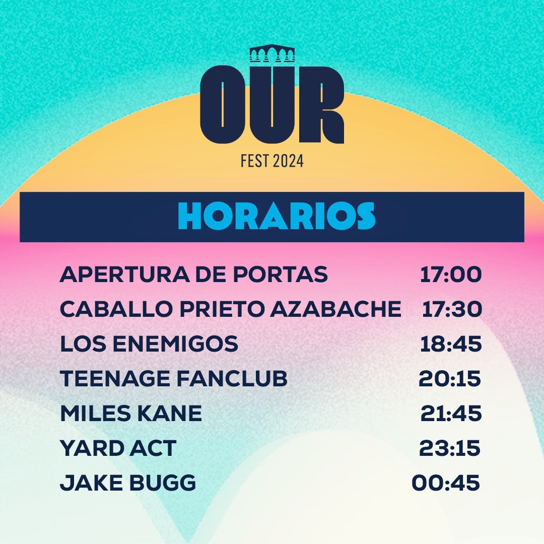 Horarios del OUR Fest 2024