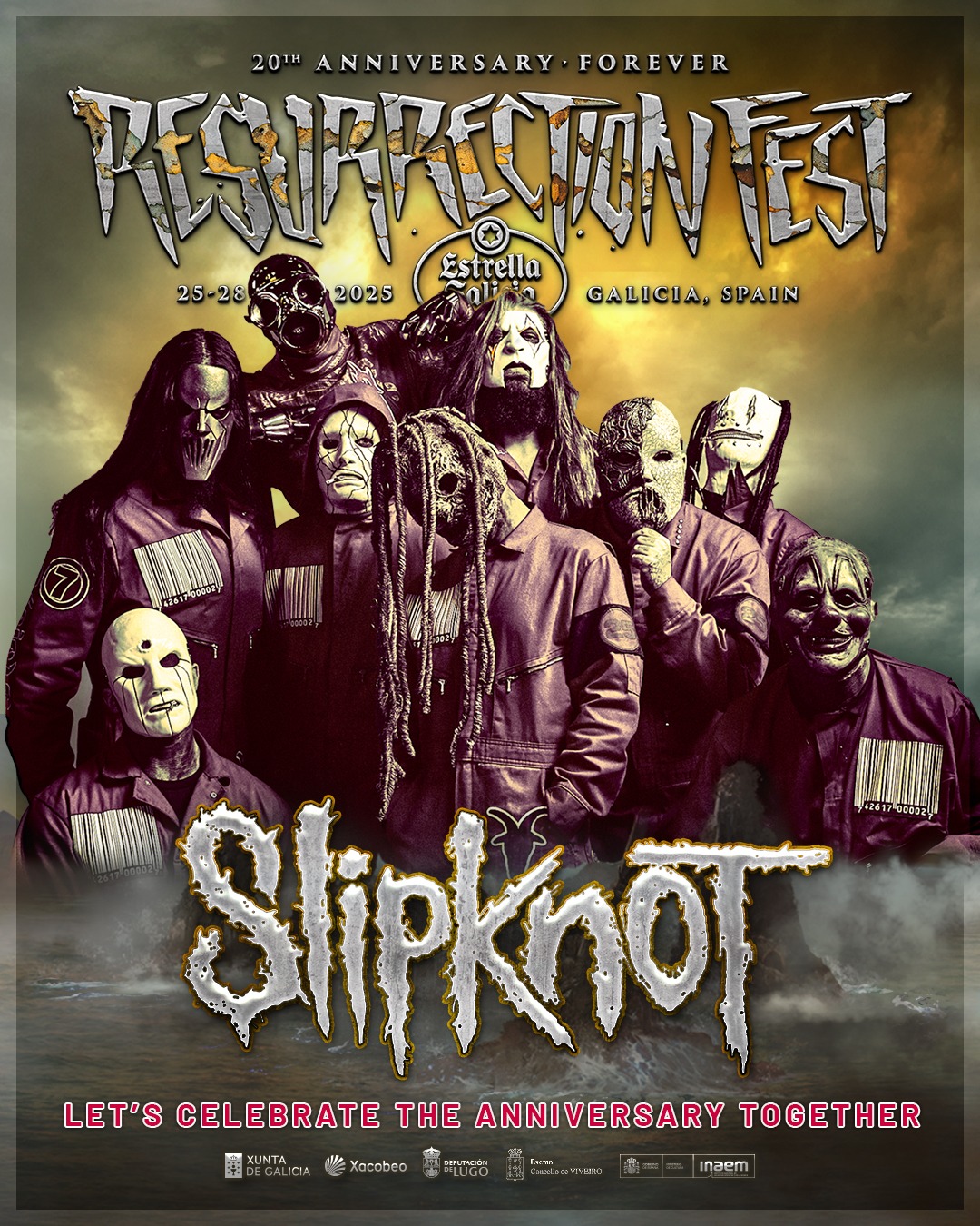 Slipknot, al Resurrection Fest 2025