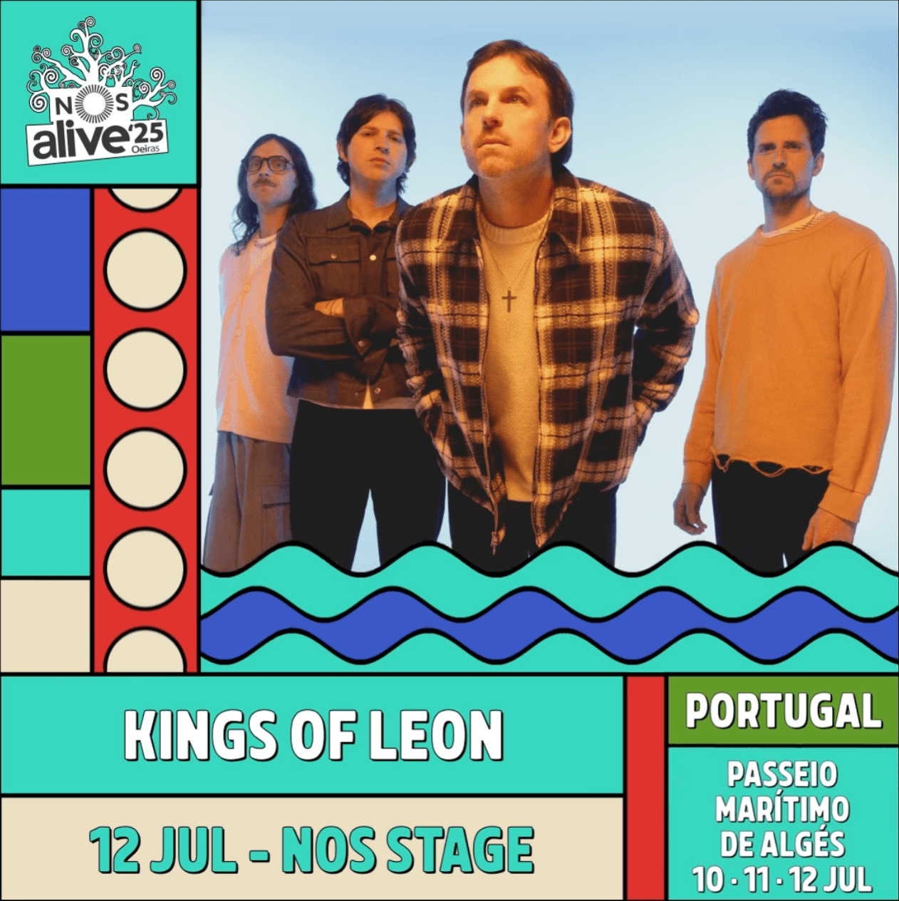 Kings of Leon, al NOS Alive 2025