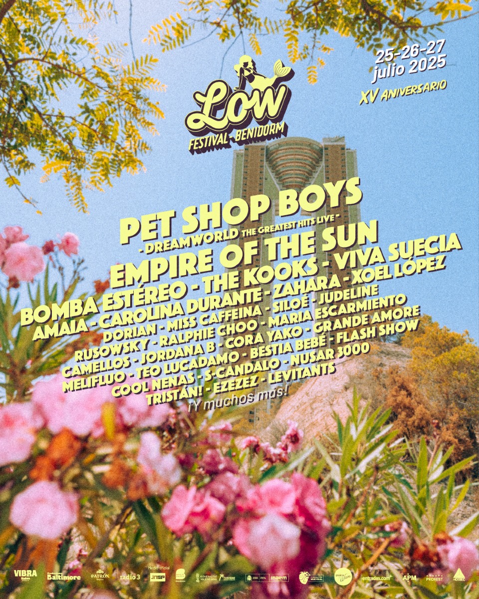 Cartel hasta el momento del Low Festival 2025