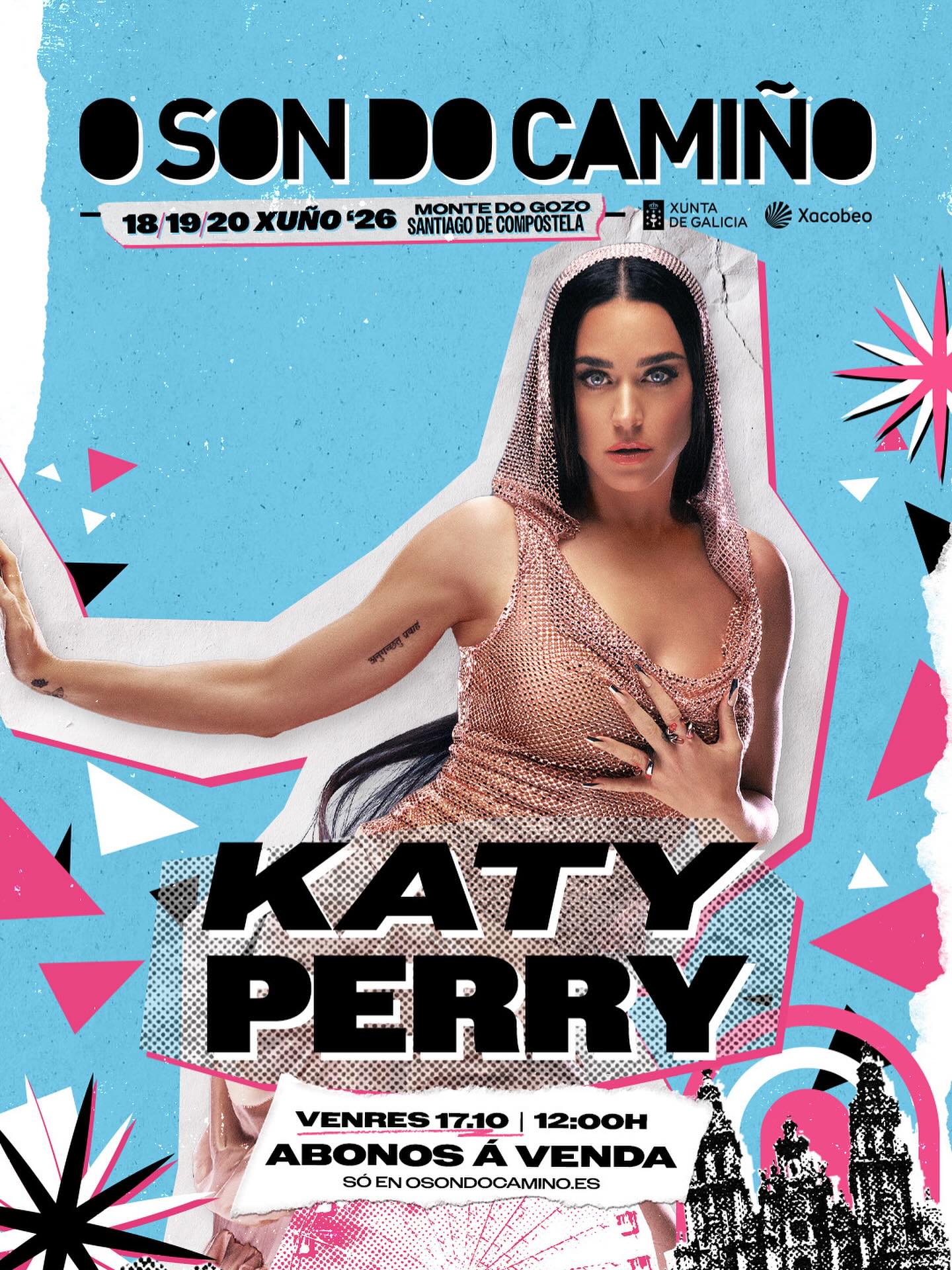 Katy Perry, a O Son do Camiño 2026