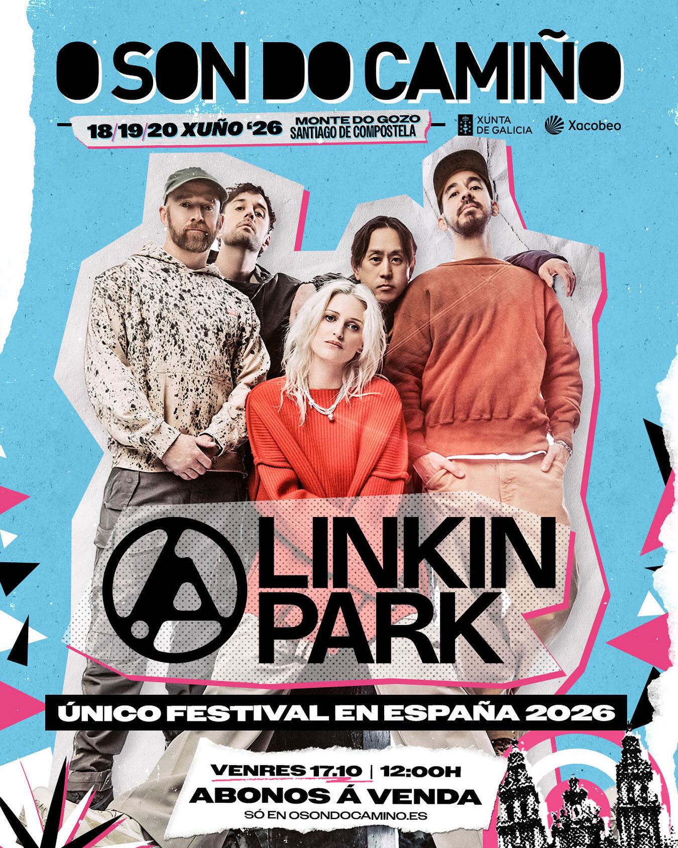 Linkin Park, a O Son do Camiño 2026