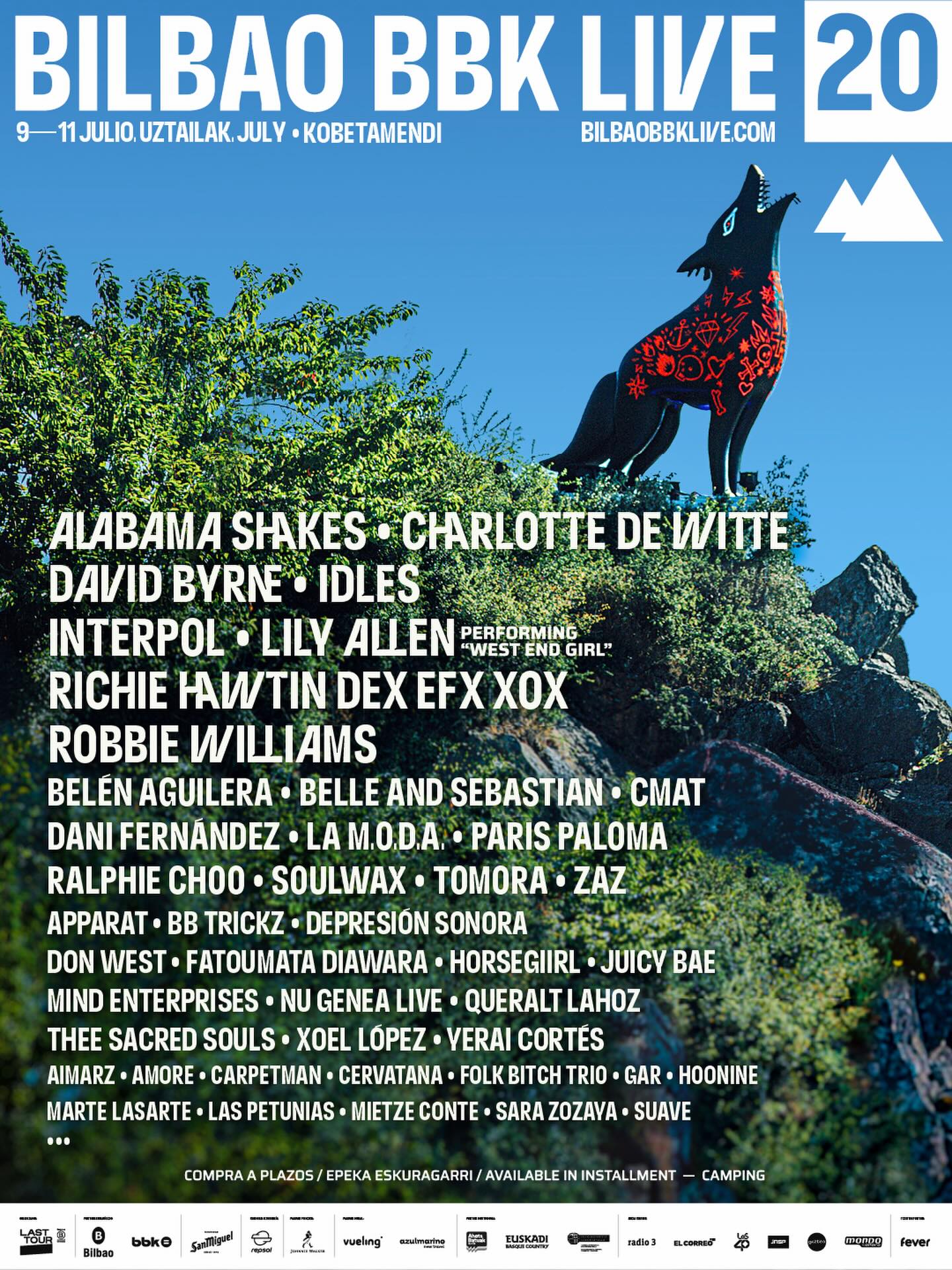 Primeras confirmaciones del BBK Live 2026