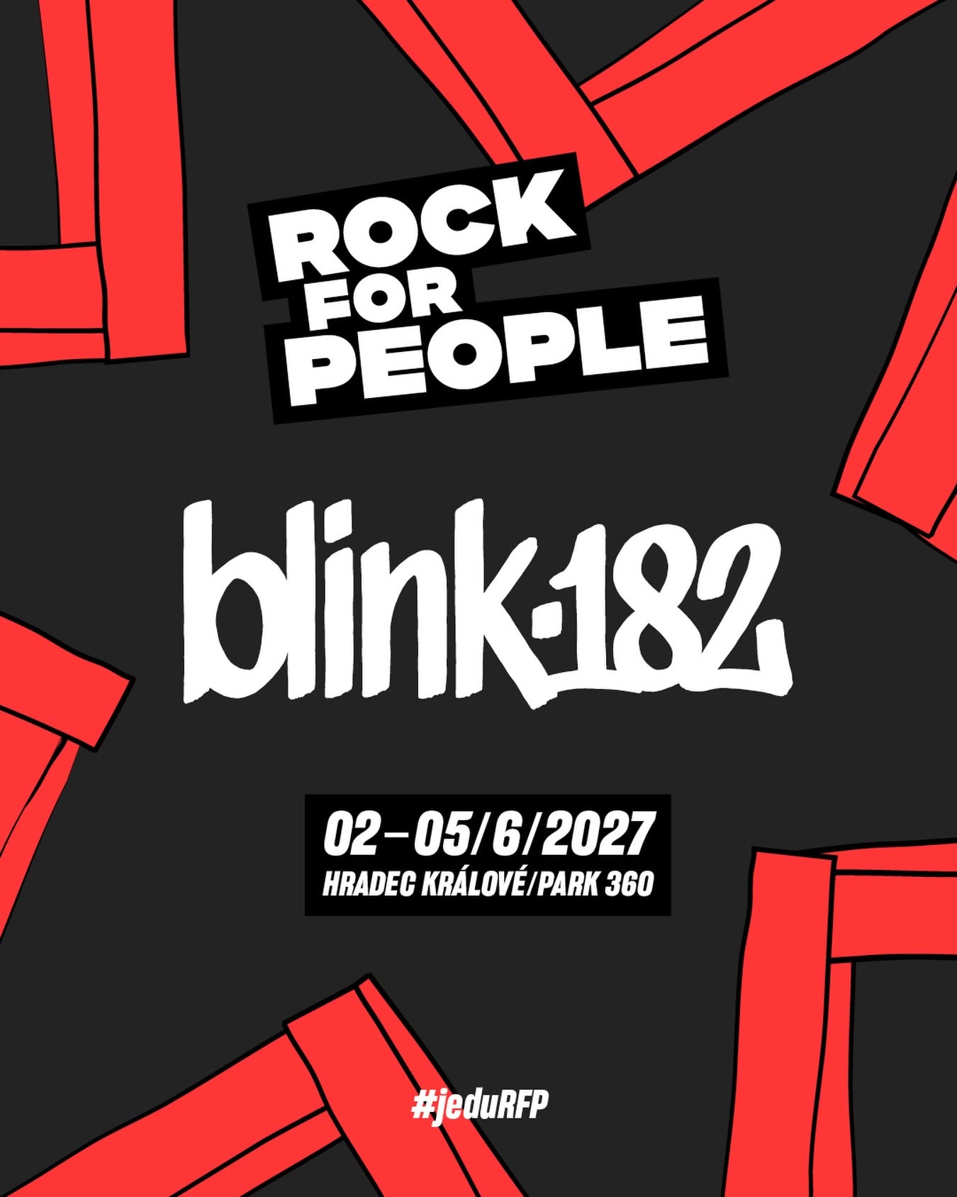 blink-182, al Rock for People 2027