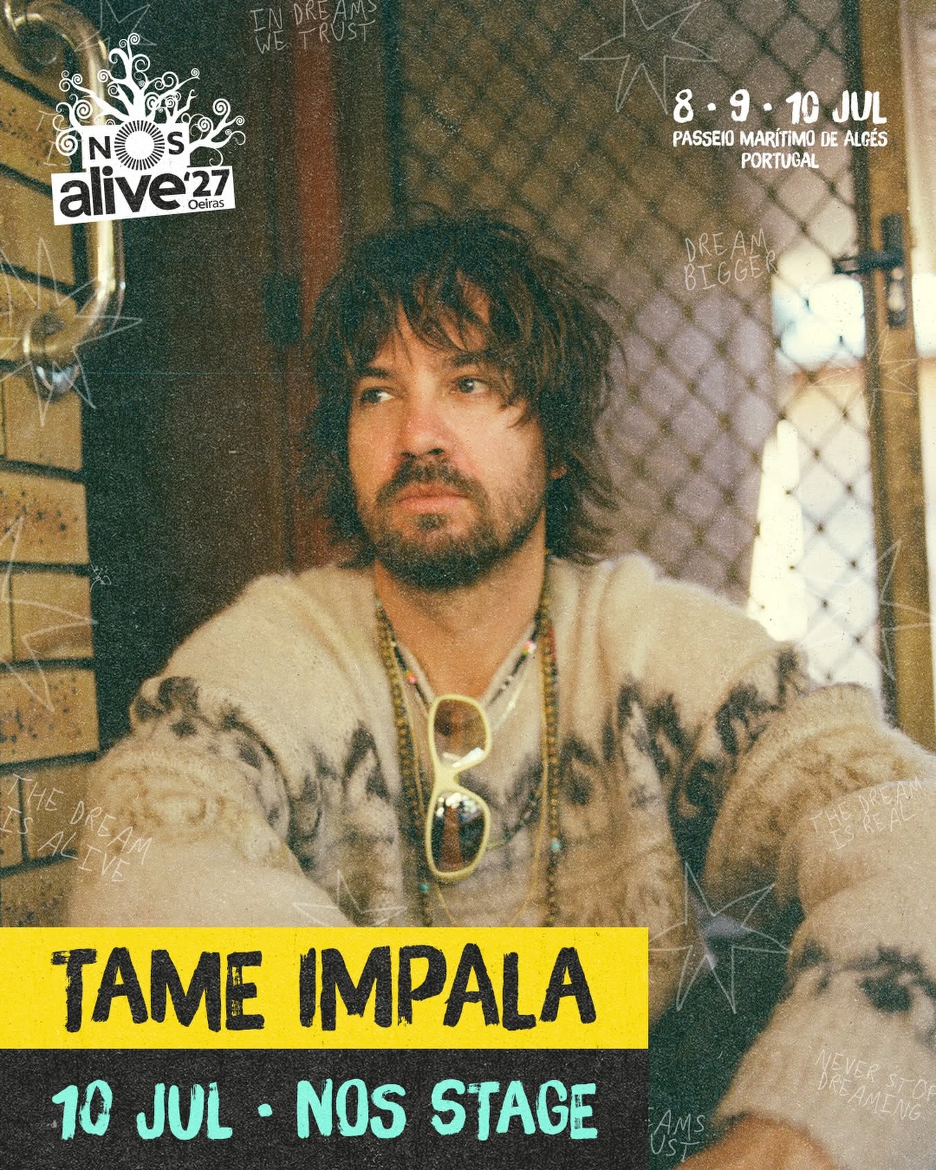Tame Impala, al NOS Alive 2027