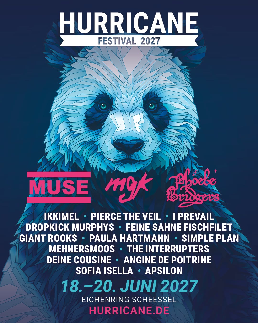 Primeras confirmaciones del Hurricane Festival 2027